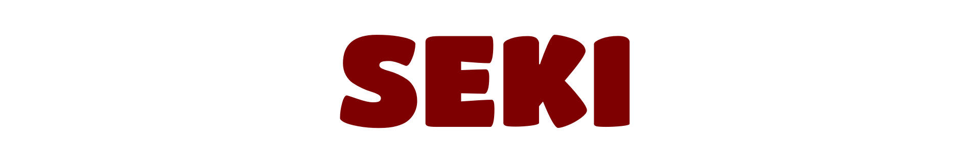 Seki Character Header Stylized text reading "Seki"